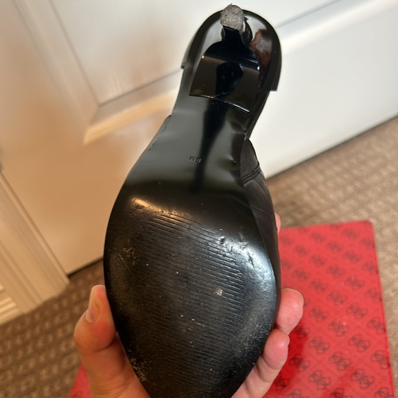 Black leather guess booties - Picture 4 of 6